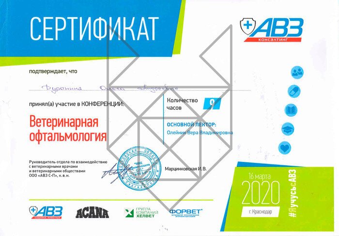 Документ или сертификат