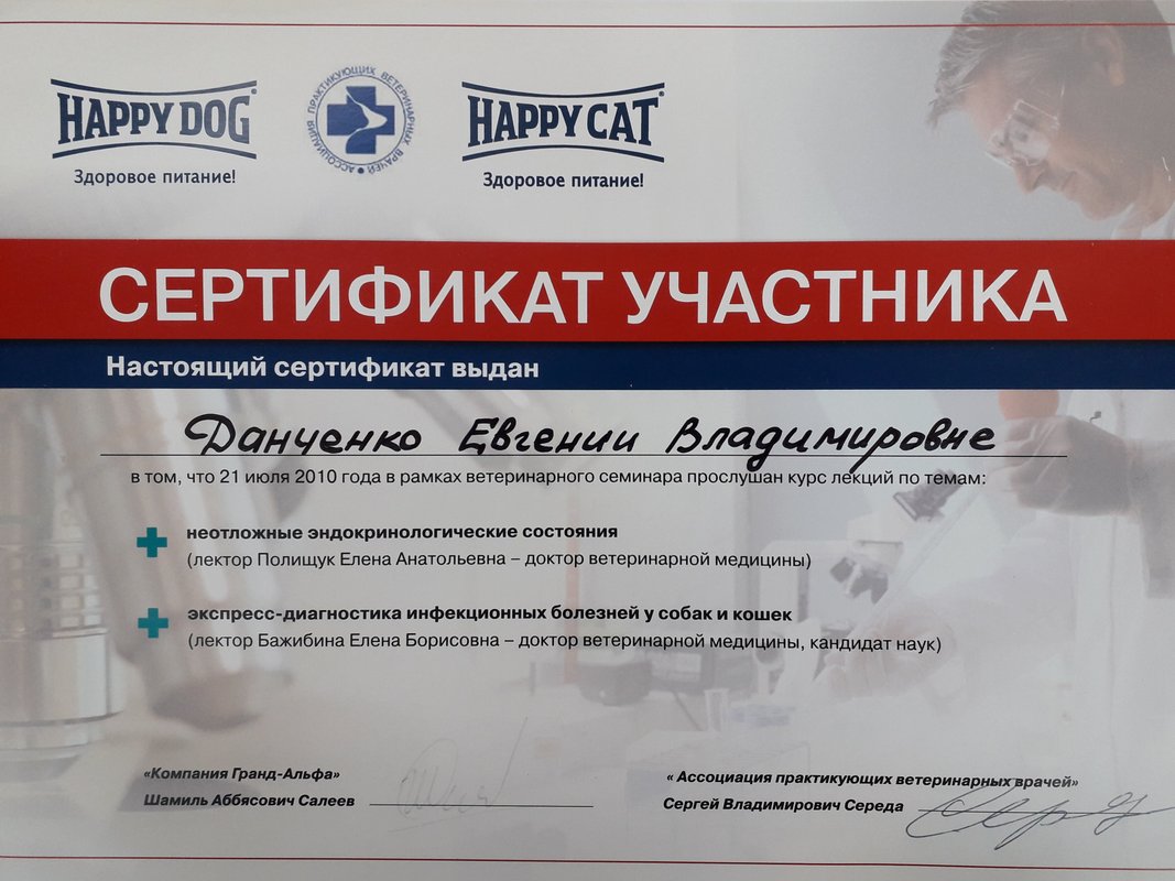 Документ или сертификат
