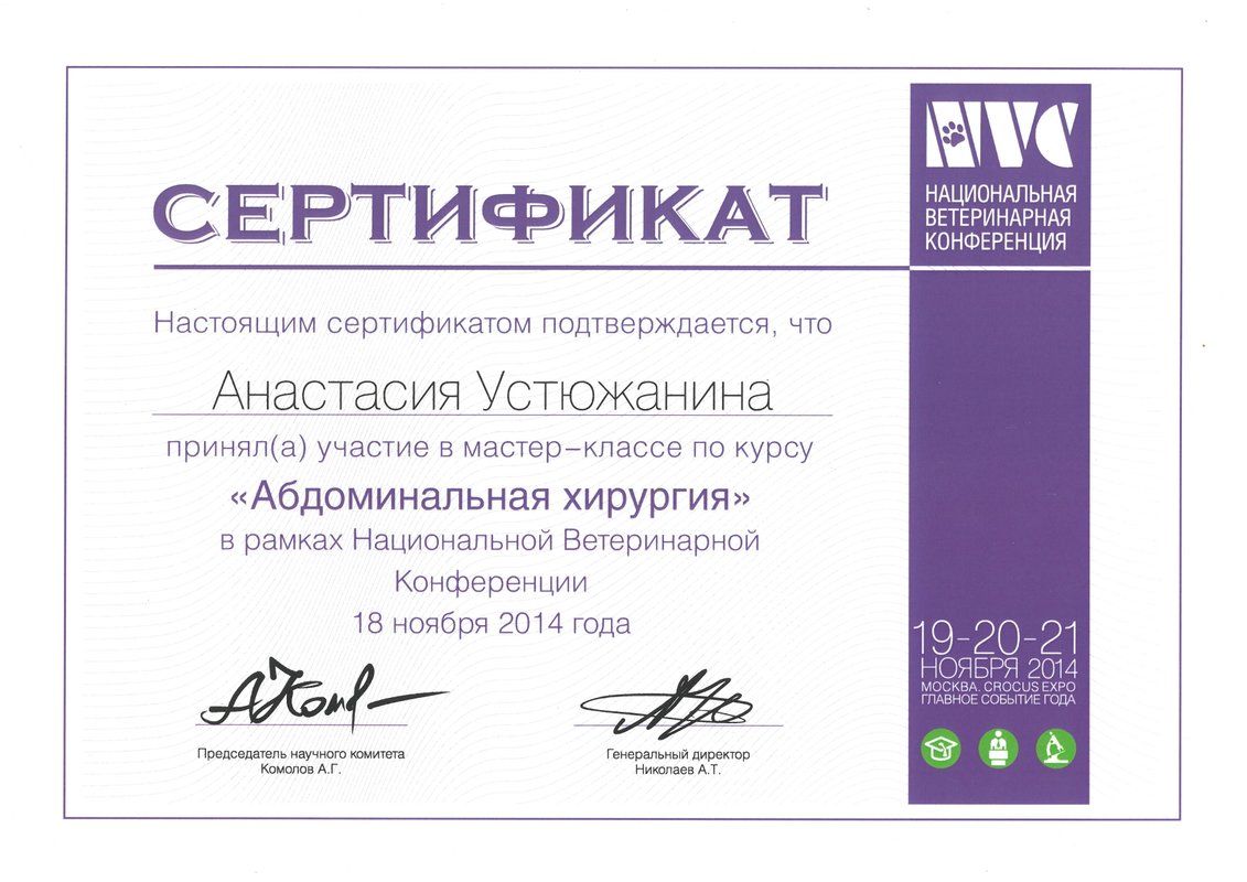 Документ или сертификат