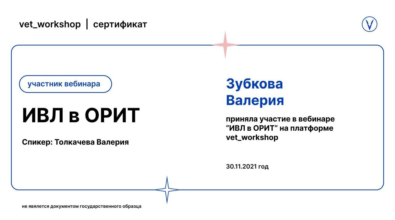 Документ или сертификат