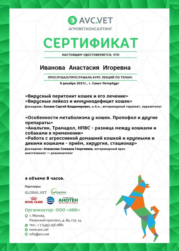 Документ или сертификат