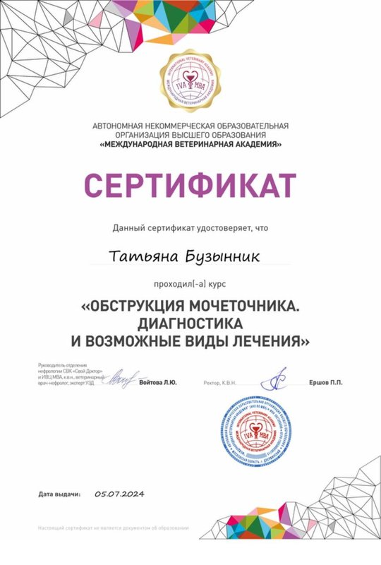 Документ или сертификат
