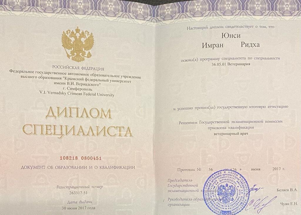 Документ или сертификат