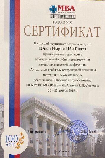 Документ или сертификат