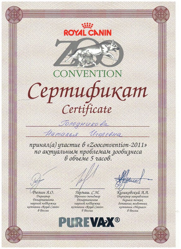 Документ или сертификат