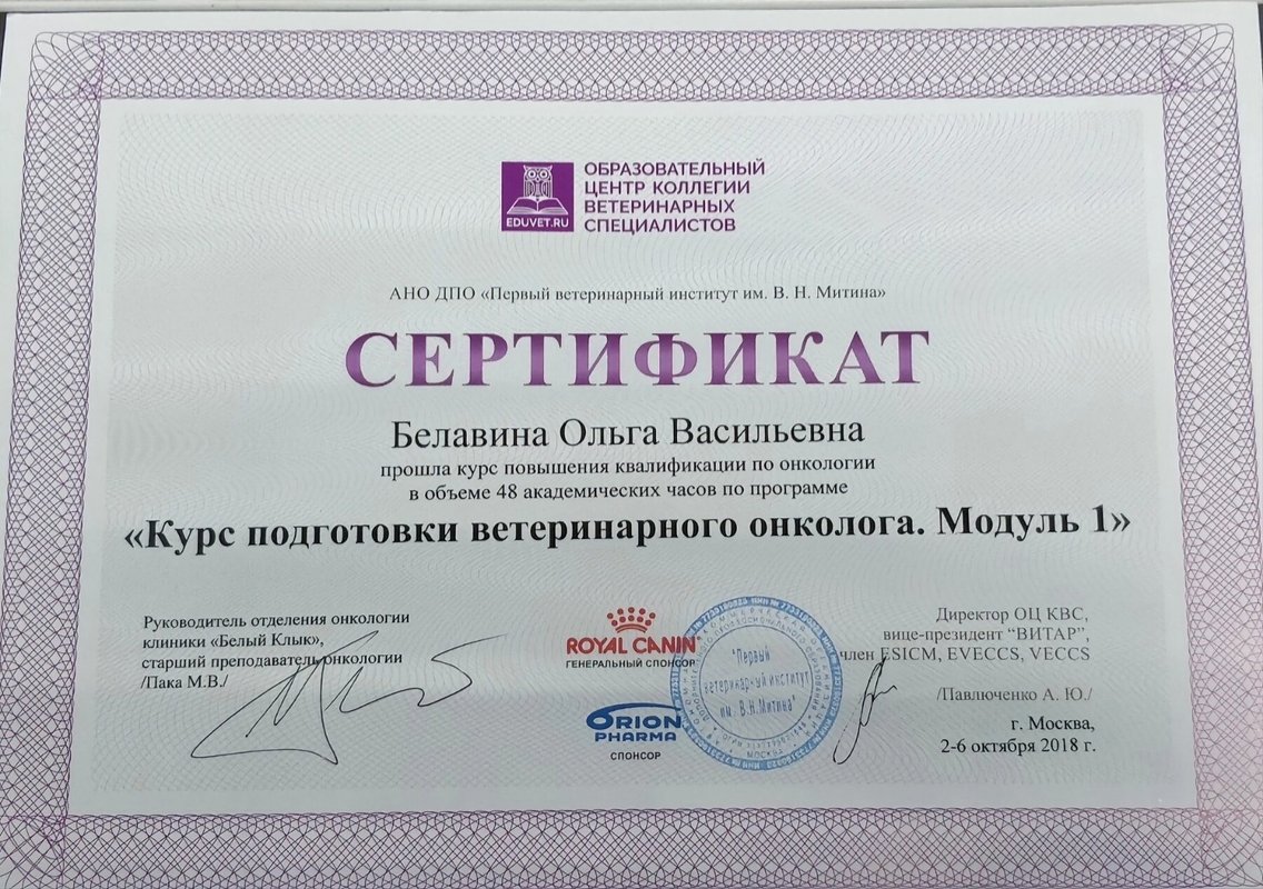 Документ или сертификат