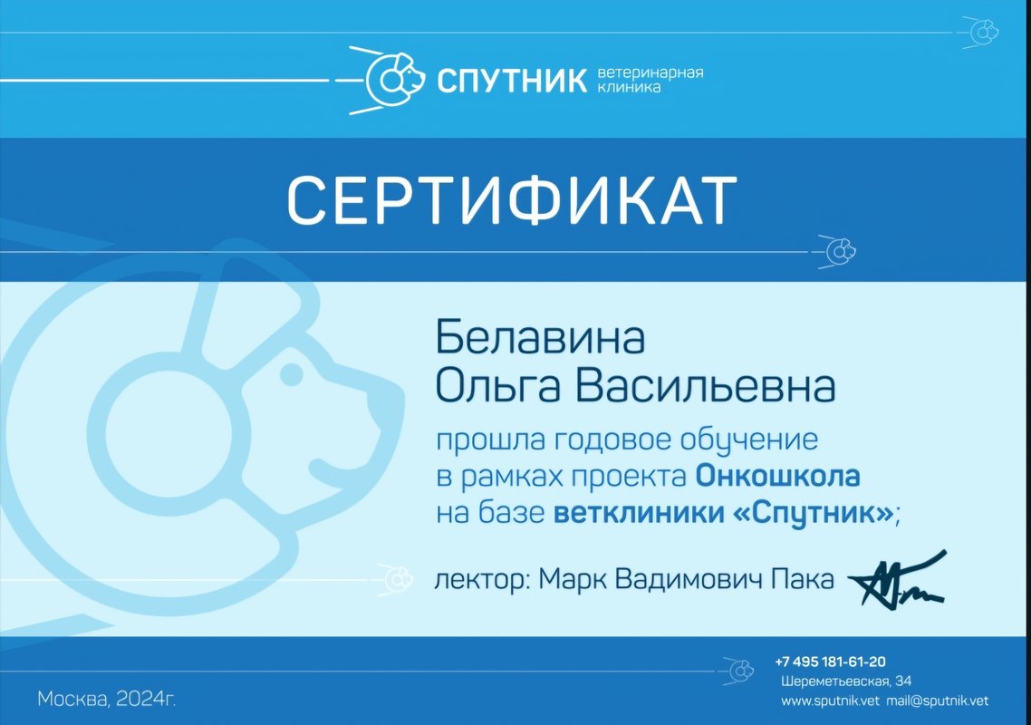 Документ или сертификат