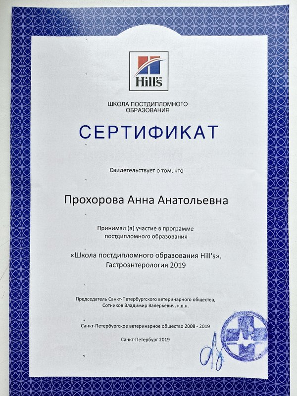Документ или сертификат
