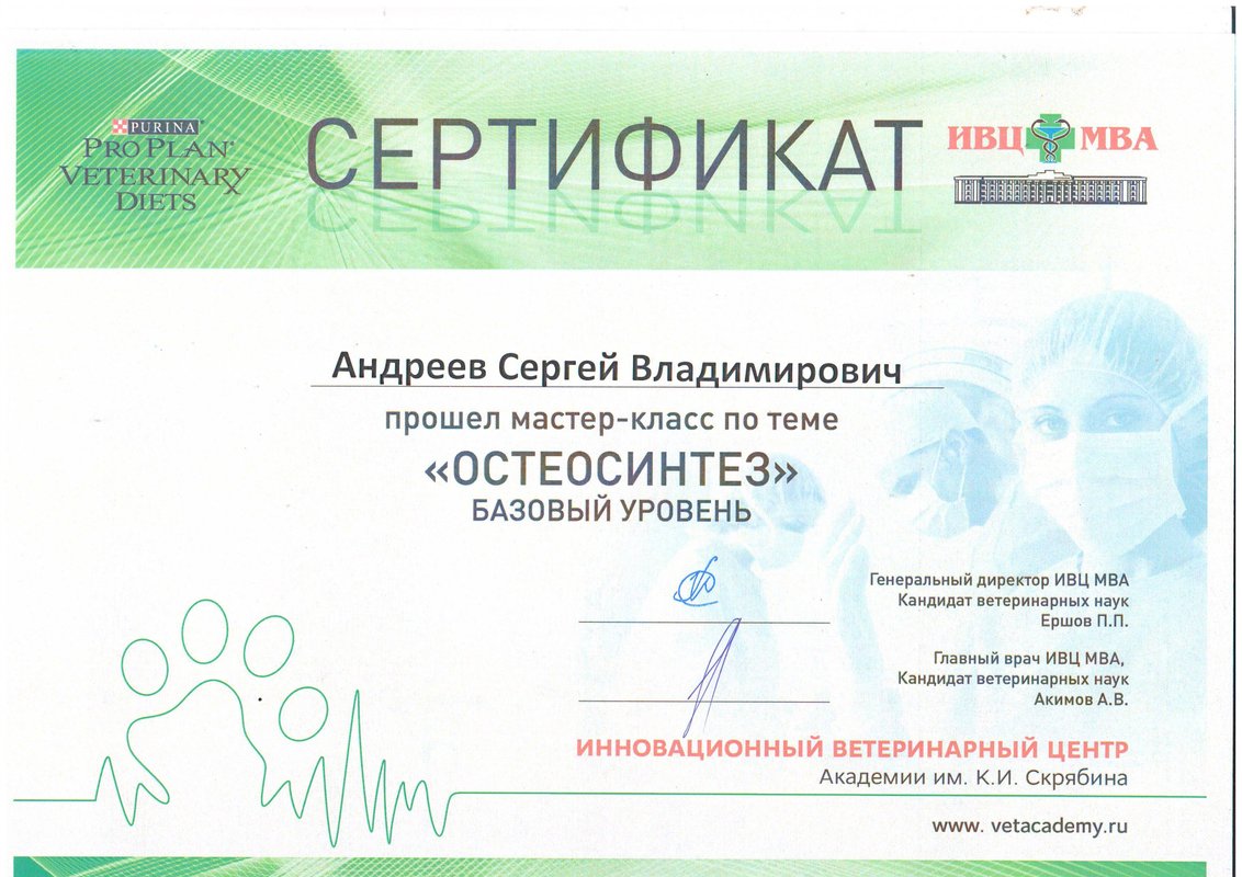 Документ или сертификат