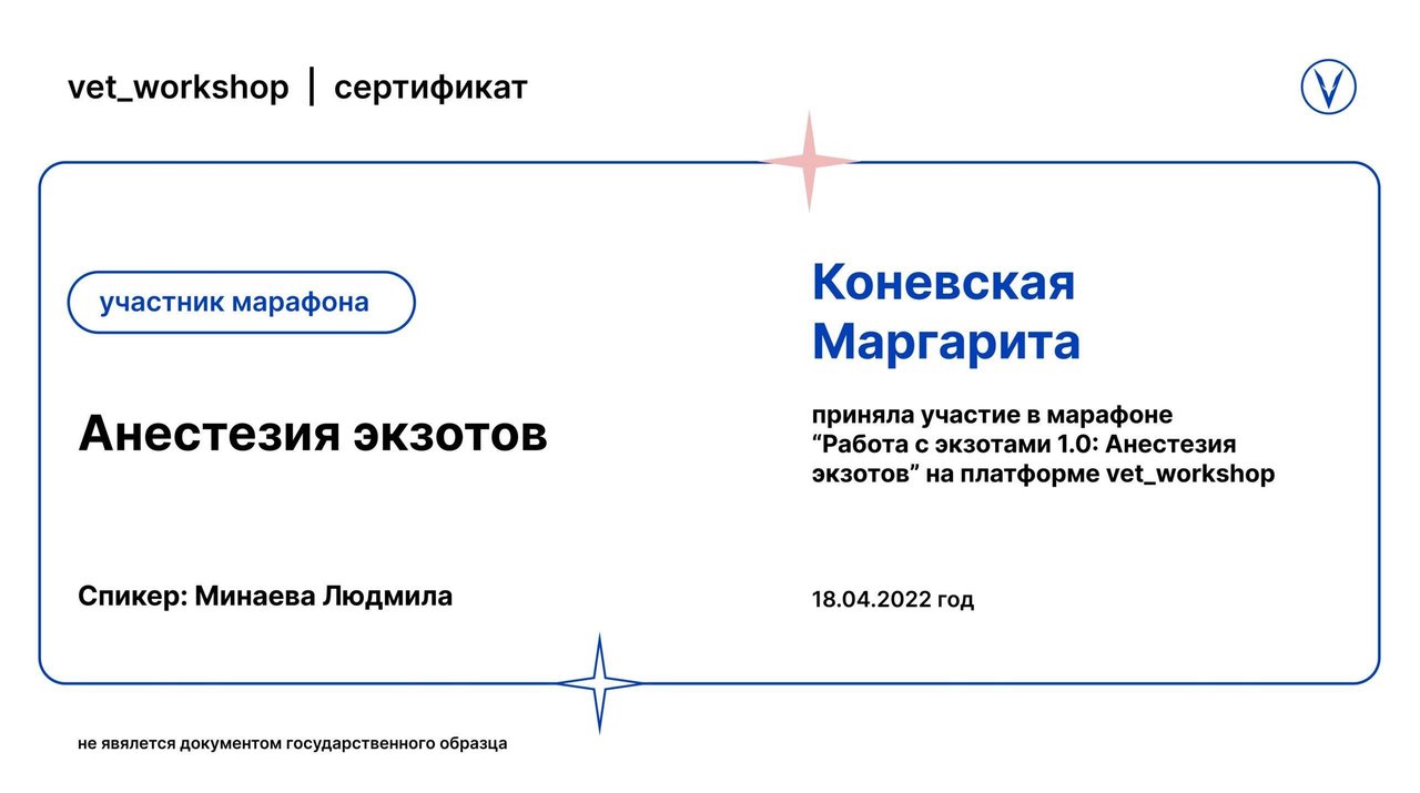 Документ или сертификат