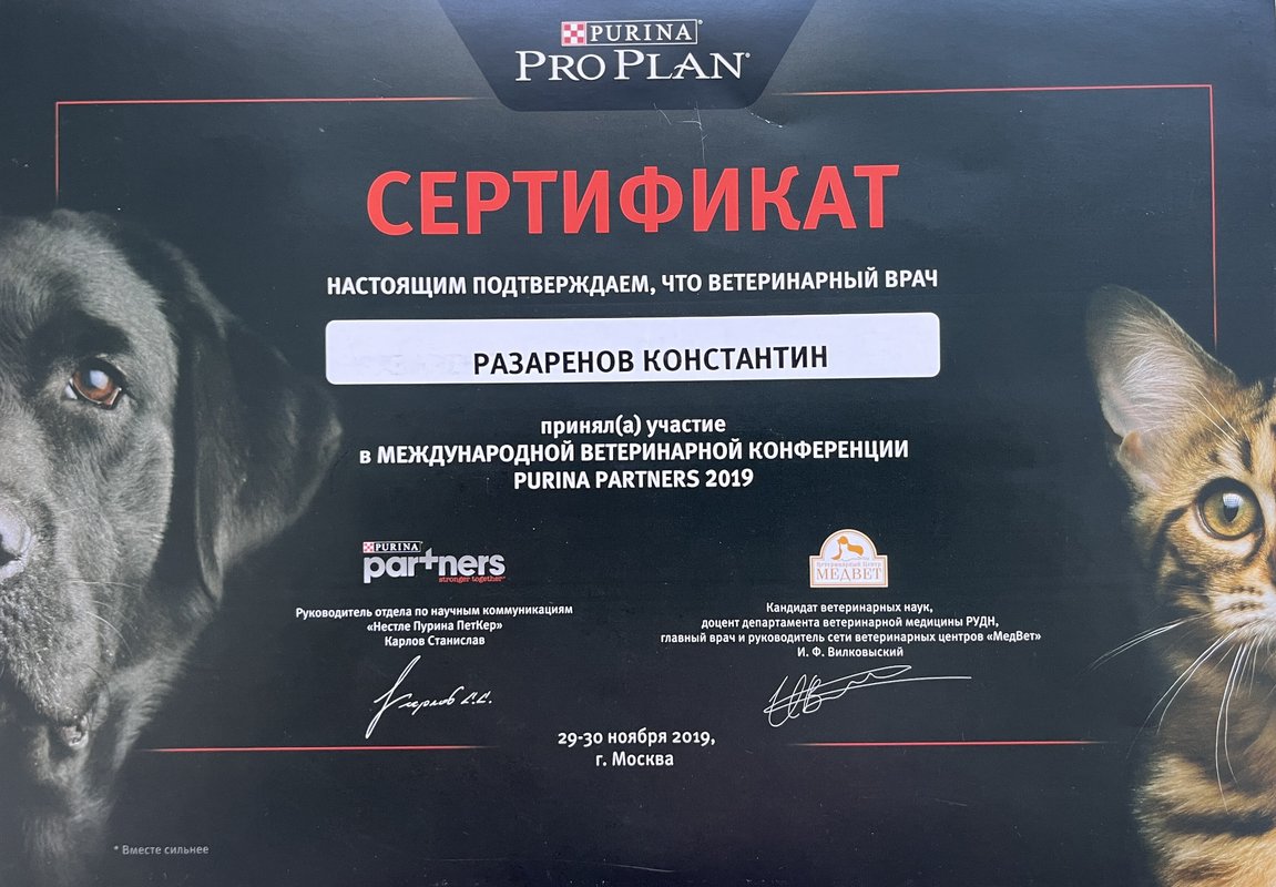 Документ или сертификат