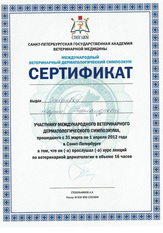 Документ или сертификат