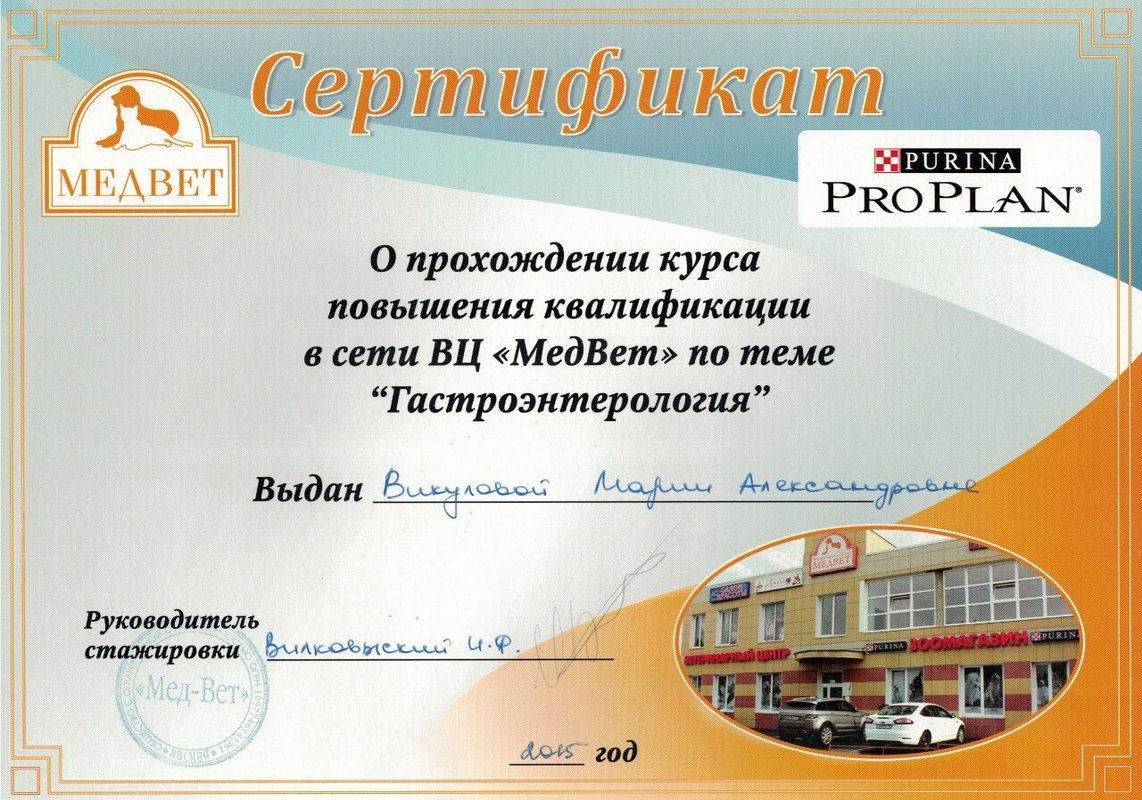 Документ или сертификат