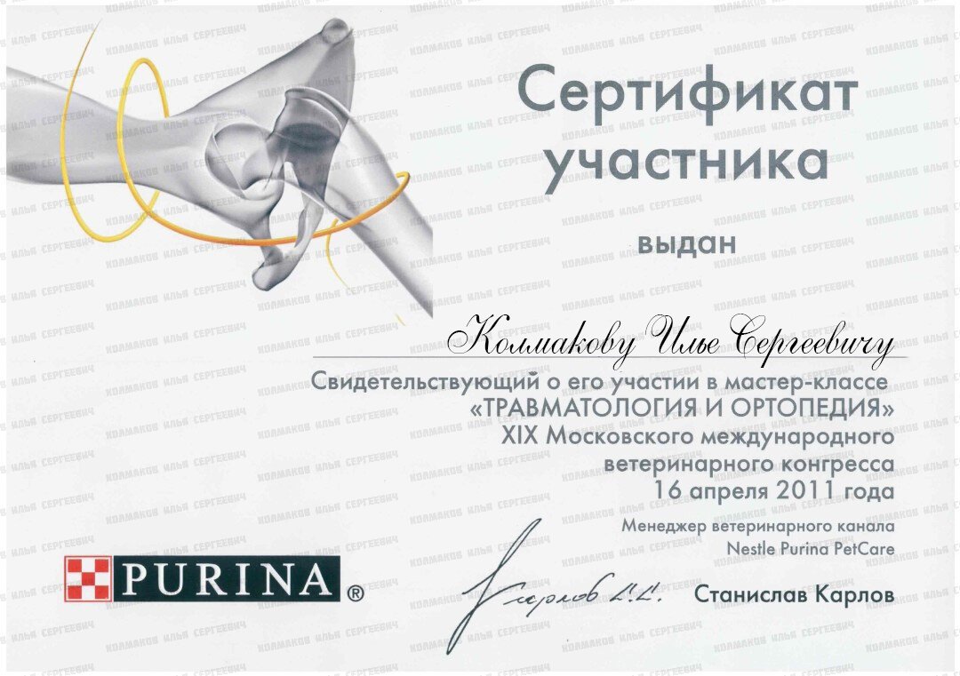 Документ или сертификат