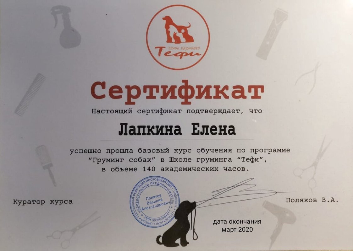 Документ или сертификат