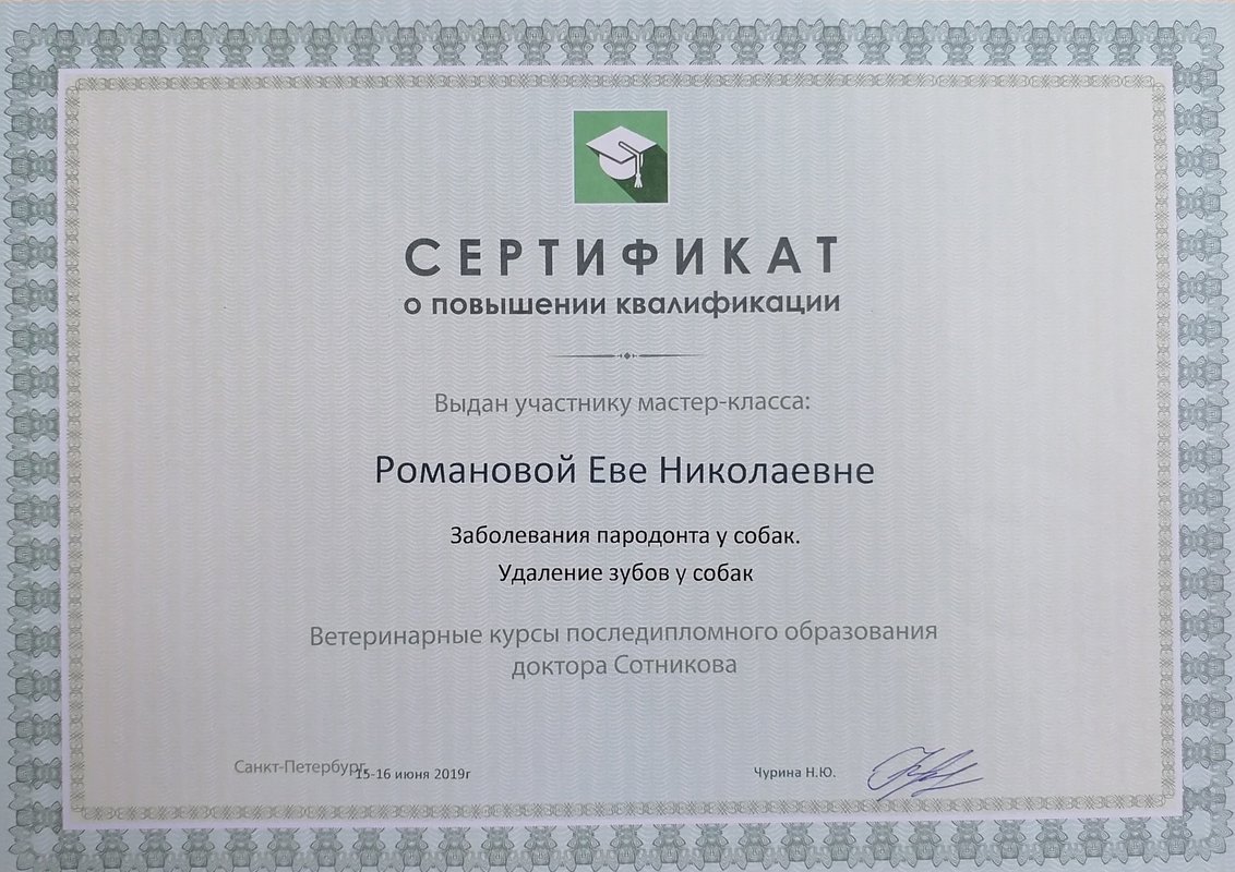 Документ или сертификат