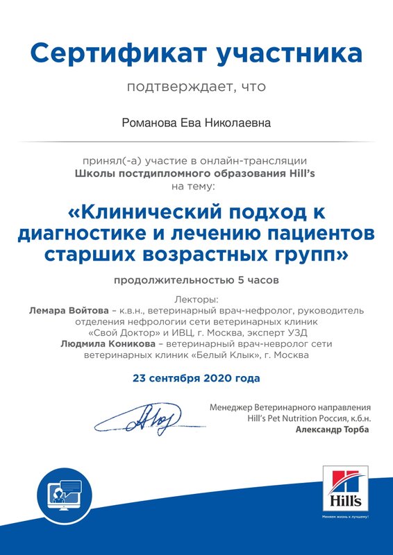 Документ или сертификат