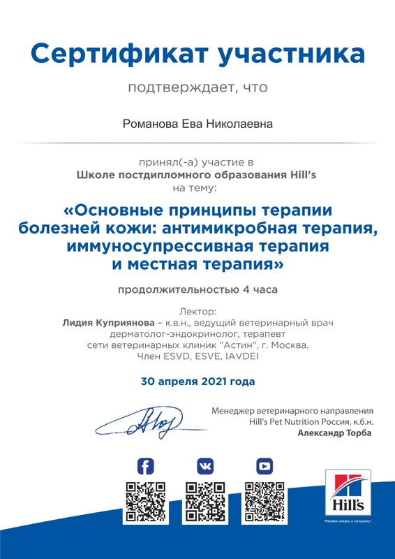 Документ или сертификат