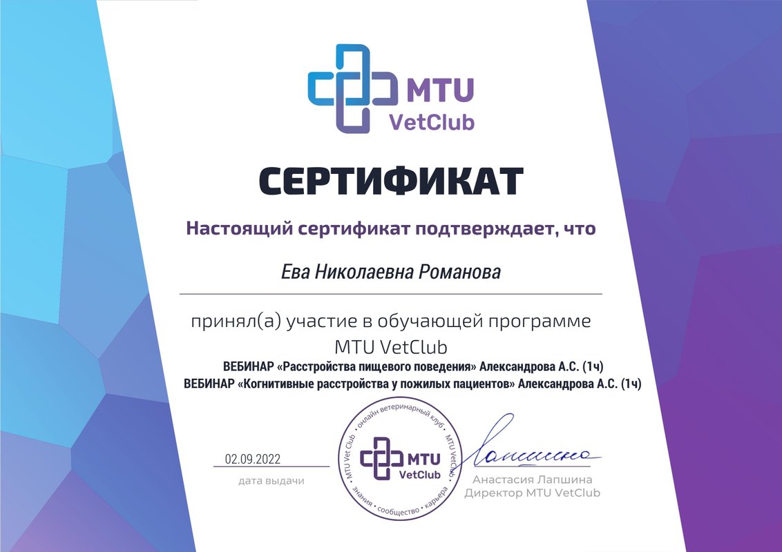 Документ или сертификат