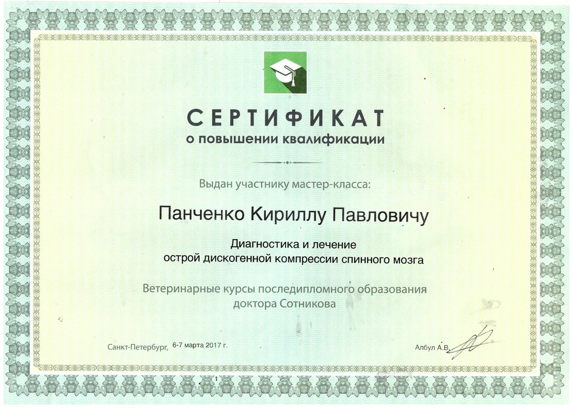 Документ или сертификат