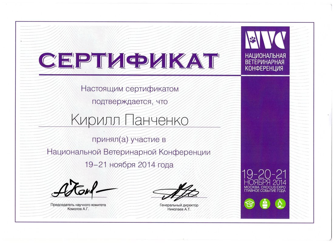 Документ или сертификат