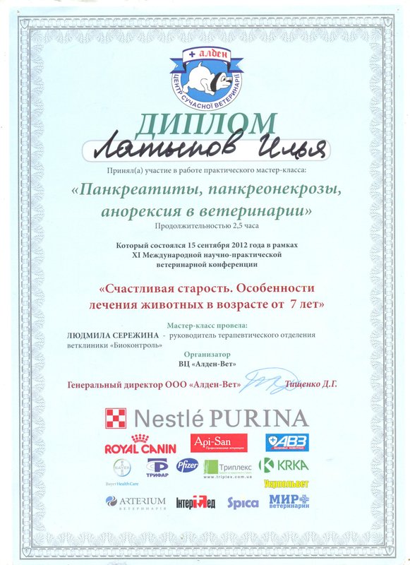 Документ или сертификат