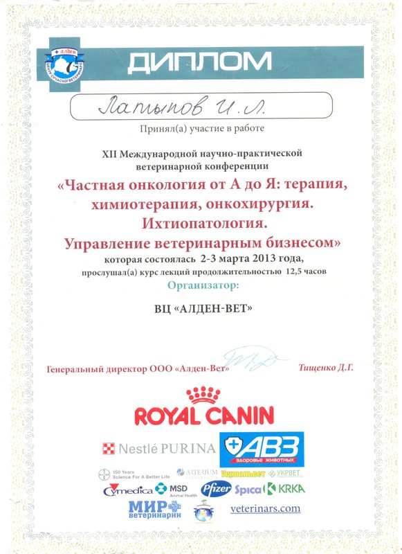 Документ или сертификат
