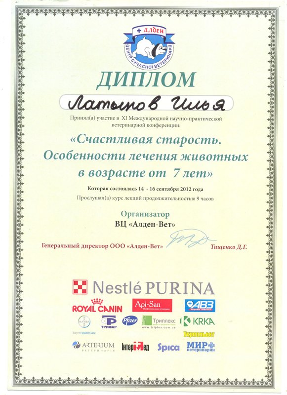 Документ или сертификат