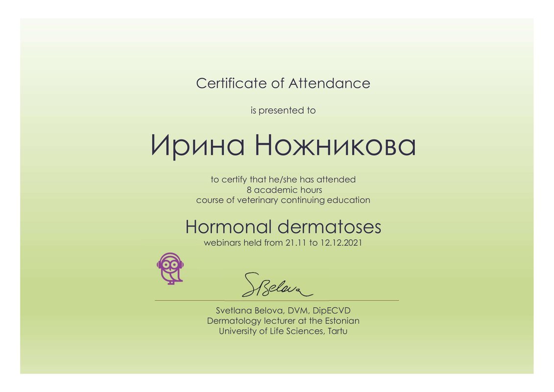 Документ или сертификат