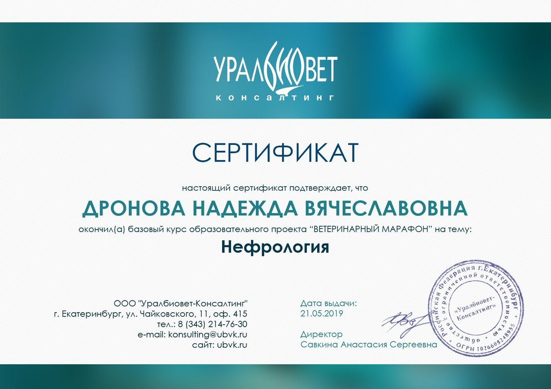 Документ или сертификат