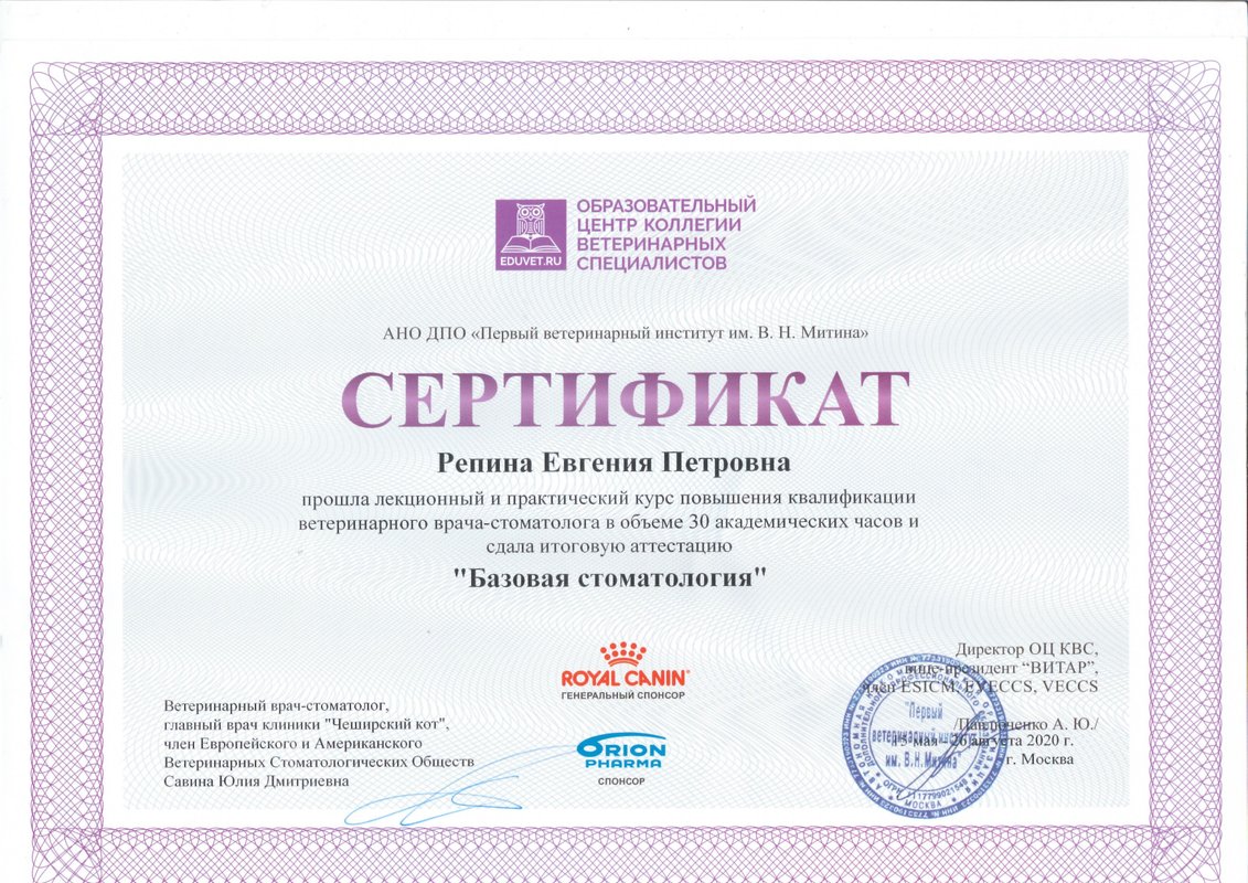Документ или сертификат