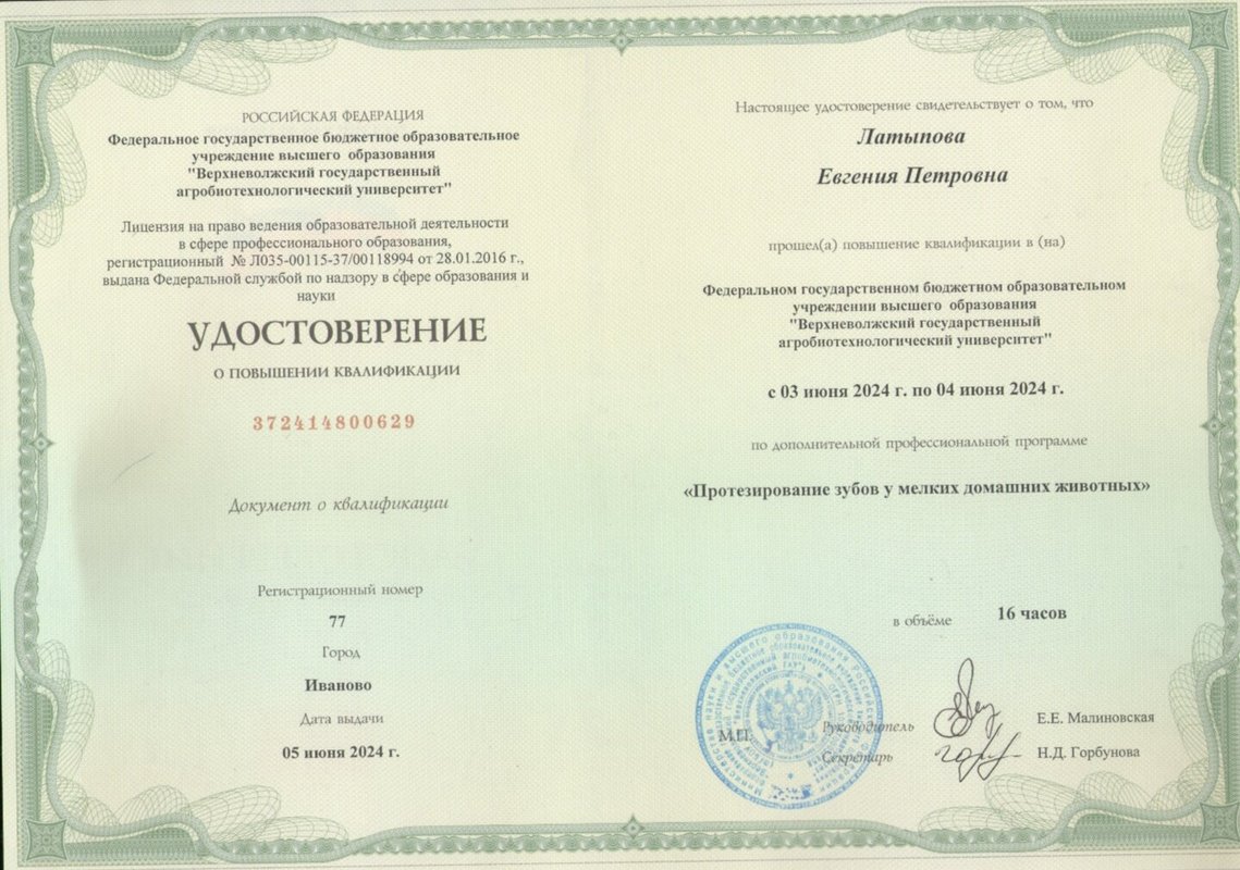 Документ или сертификат