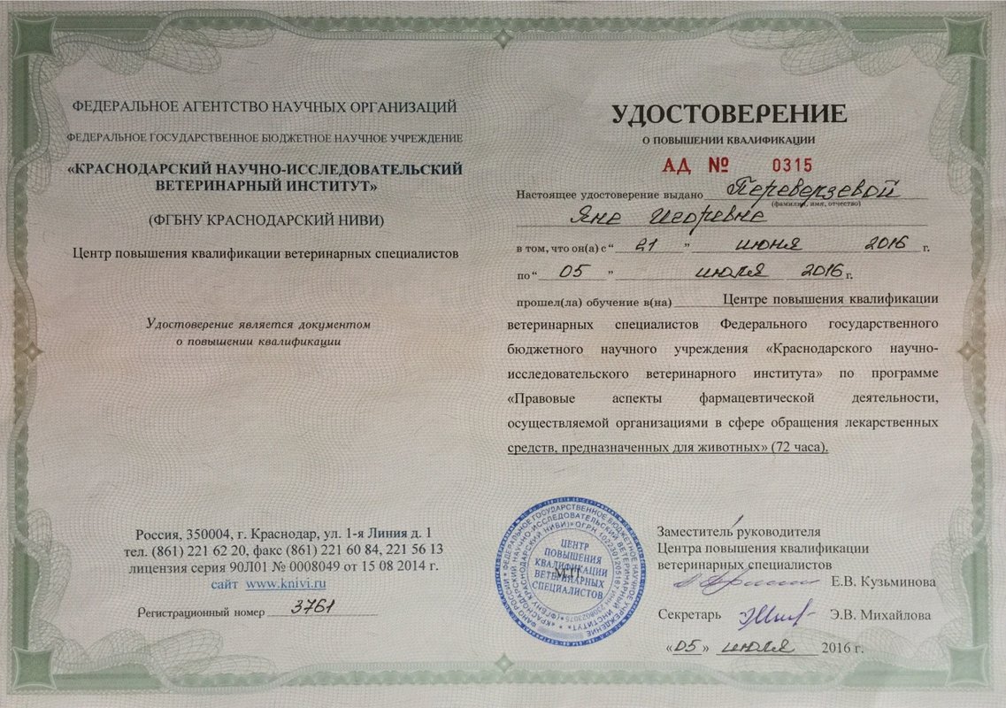 Документ или сертификат