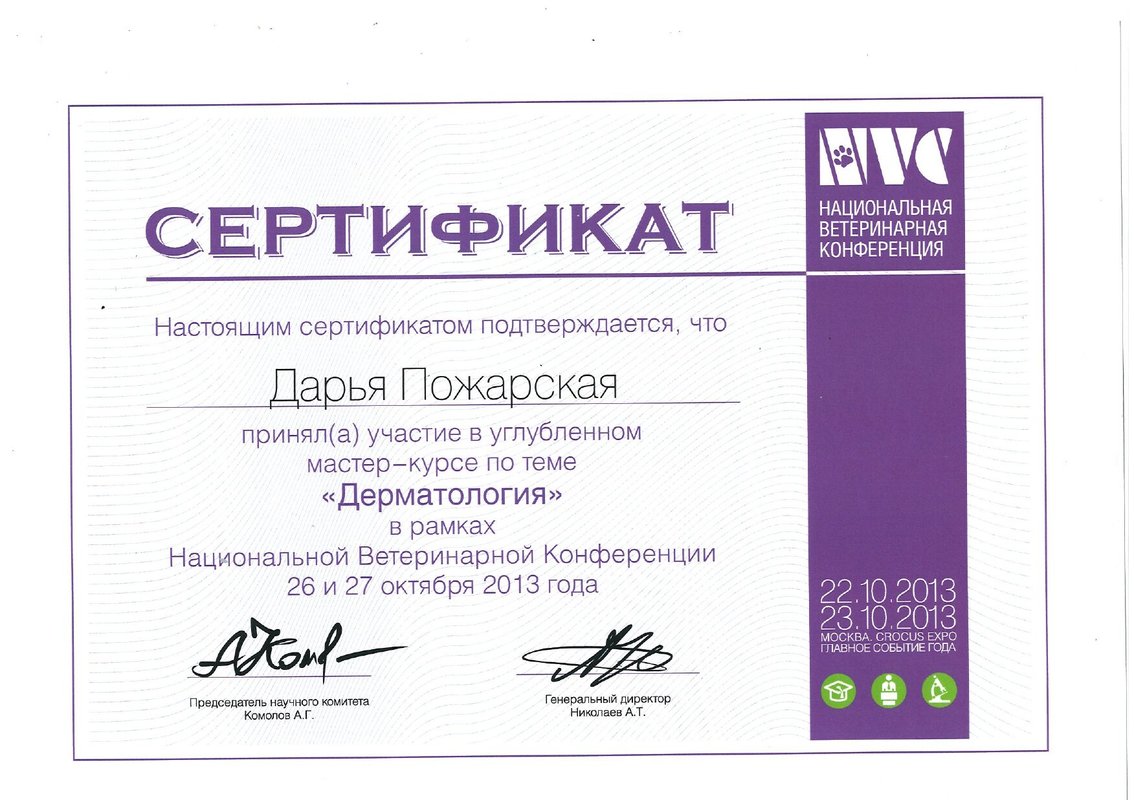 Документ или сертификат