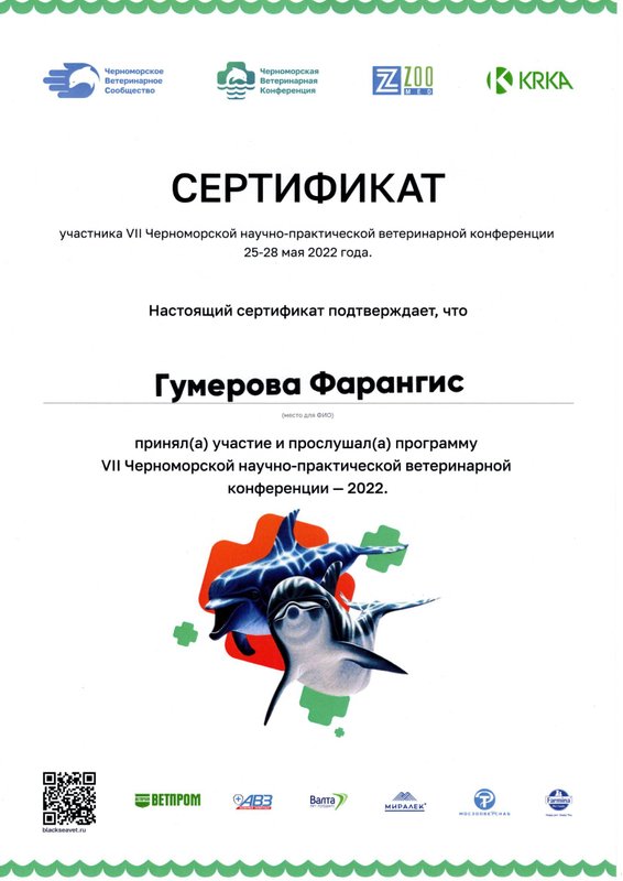 Документ или сертификат
