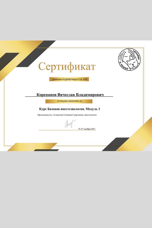 Документ или сертификат