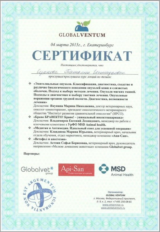 Документ или сертификат