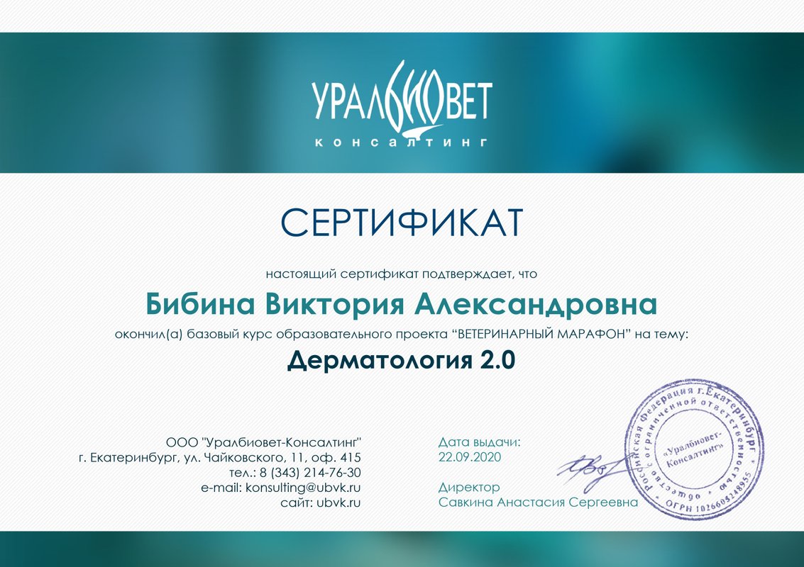 Документ или сертификат