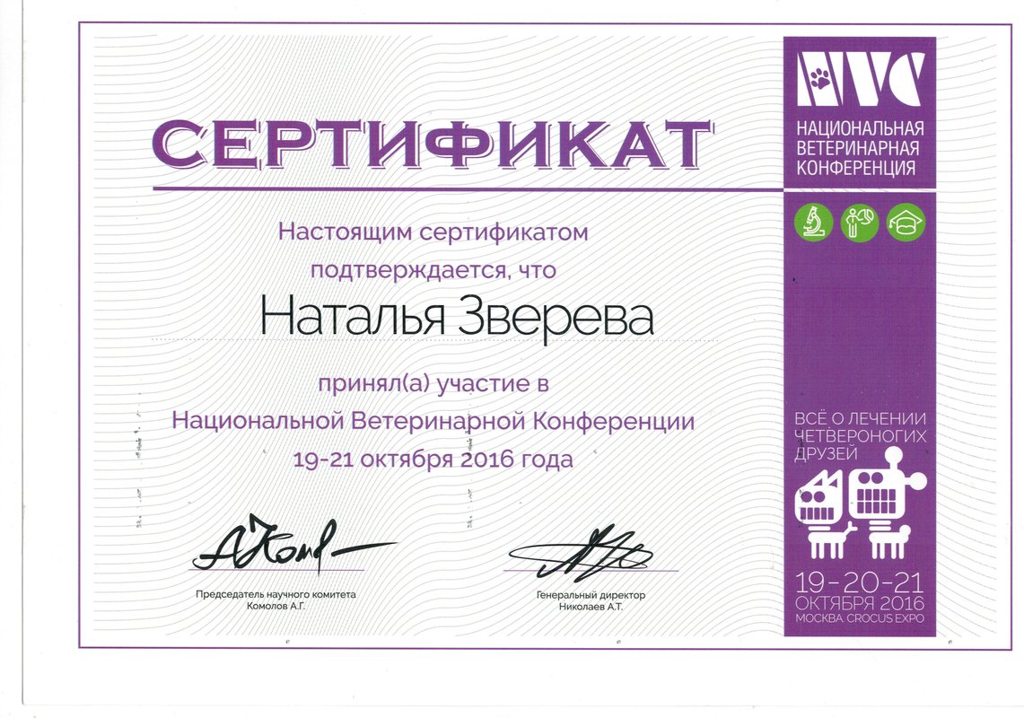 Документ или сертификат