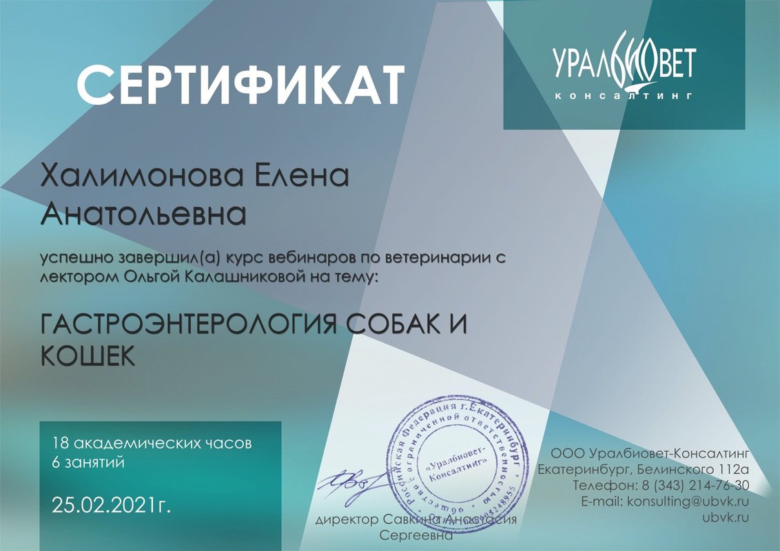 Документ или сертификат