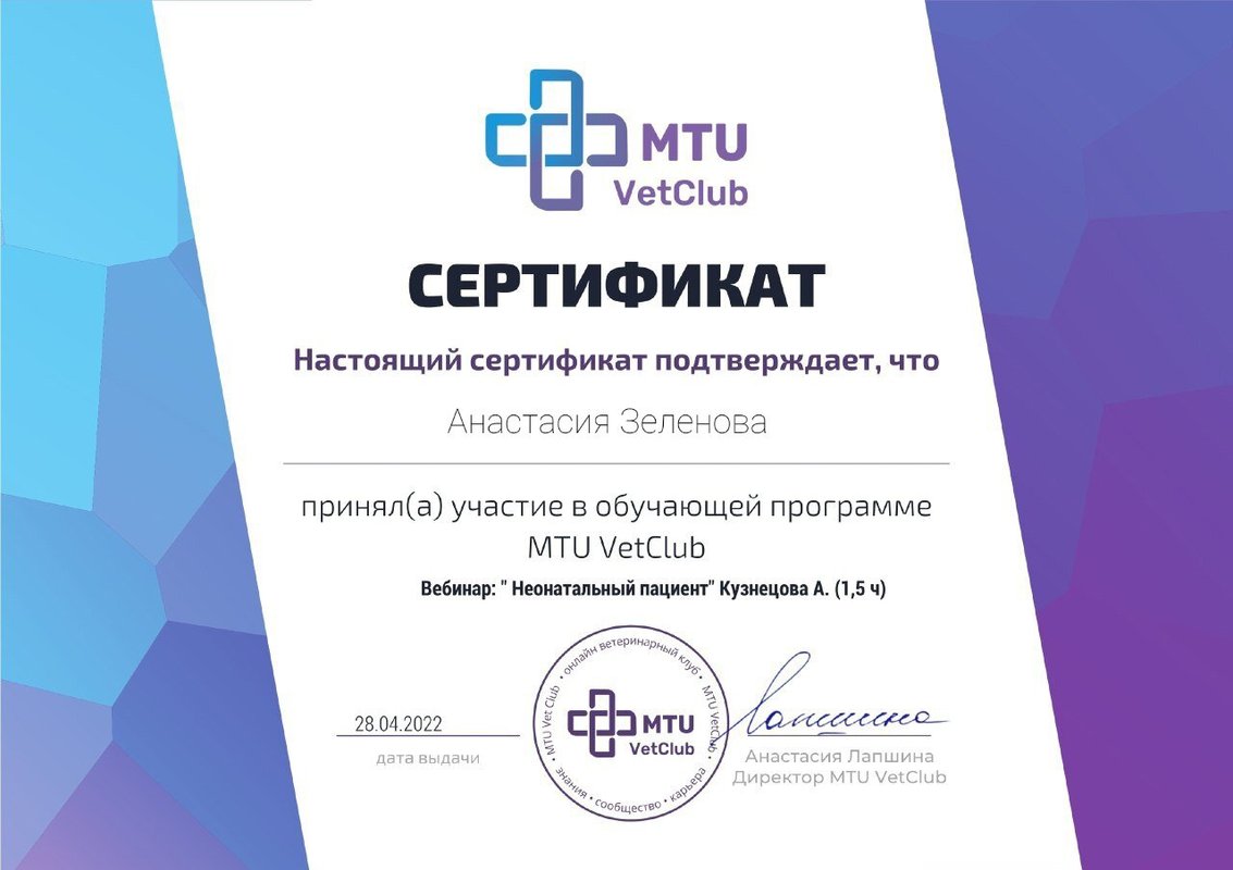 Документ или сертификат