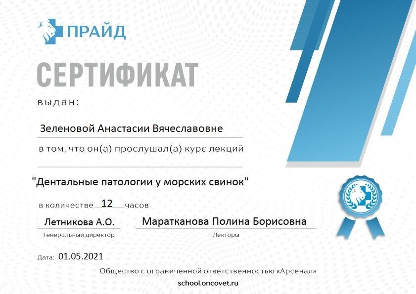 Документ или сертификат