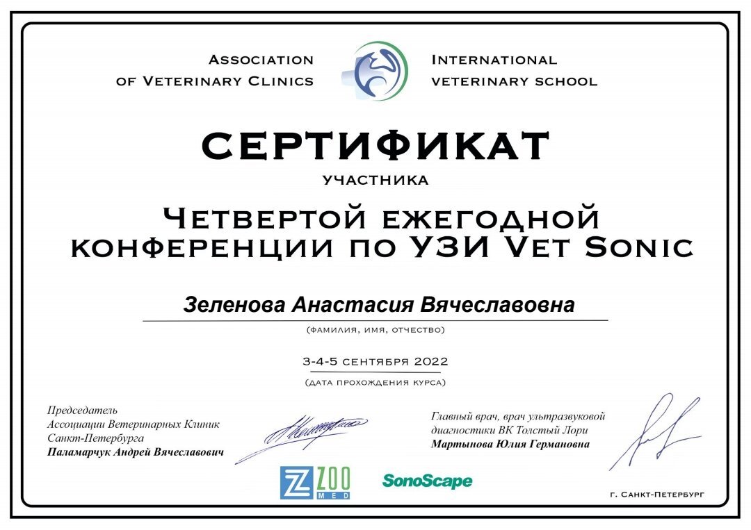 Документ или сертификат