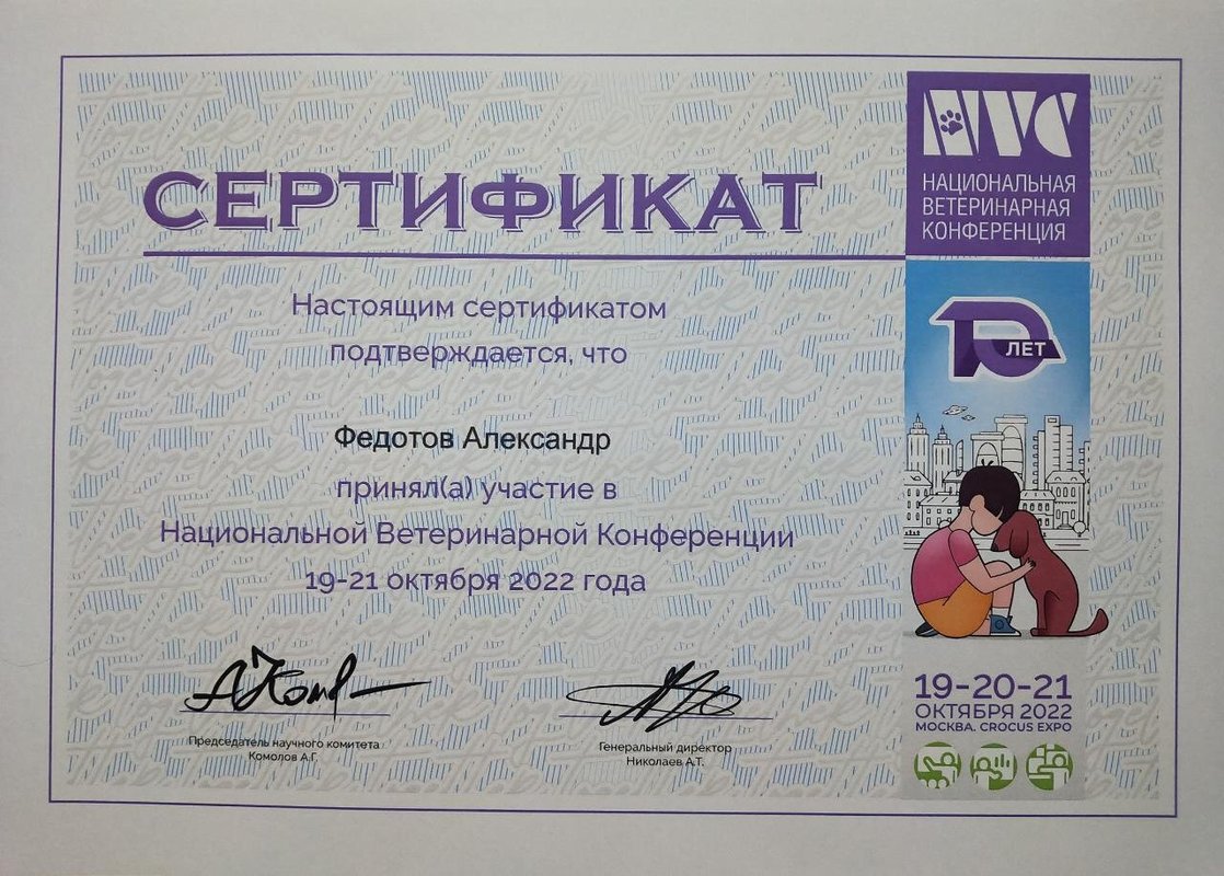 Документ или сертификат