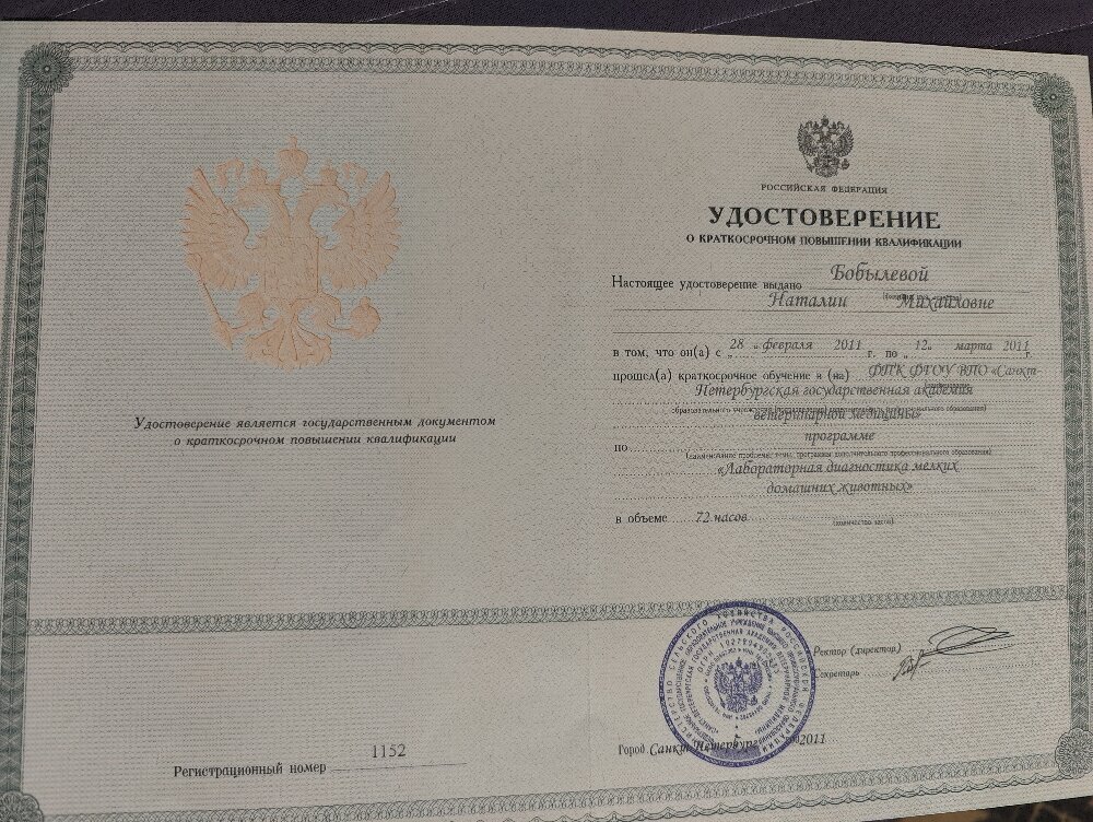Документ или сертификат
