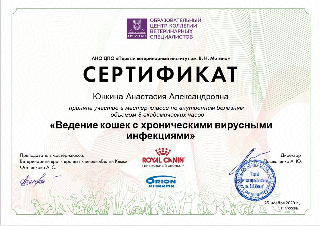 Документ или сертификат