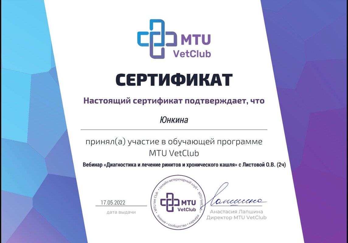 Документ или сертификат