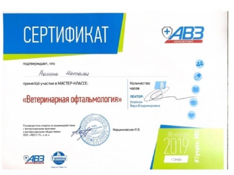 Документ или сертификат
