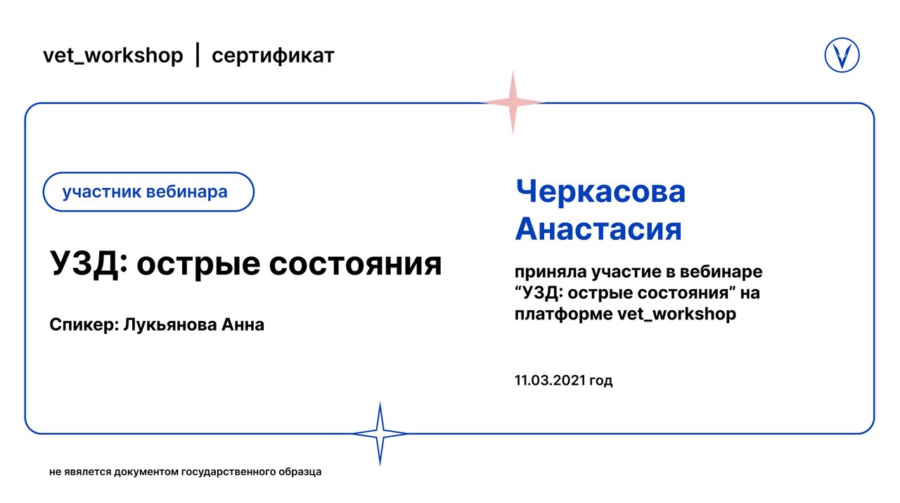 Документ или сертификат