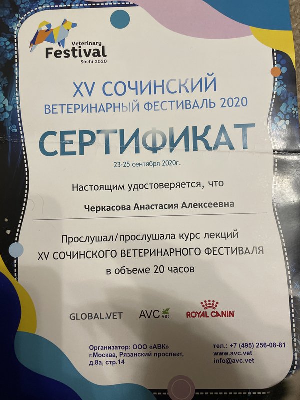 Документ или сертификат